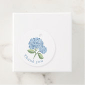 Hortensia Blauw Bedankjes Labels (In situ)