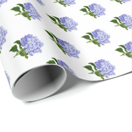 Hortensia Bloem Botanisch Cadeaupapier
