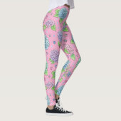 Hortensia Bloem Leggings (Rechts)