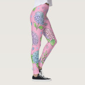 Hortensia Bloem Leggings (Rechts)