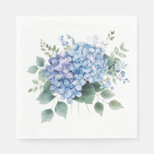 Hortensia bloem servet