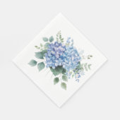 Hortensia bloem servet (Hoek)