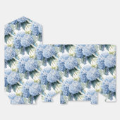 Hortensia Bloemen Bedankdoosjes (Ongevouwen)