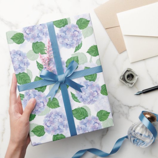 Hortensia Bloemen Cadeaupapier (Geschenken)