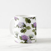 Hortensia Bloemen Koffiemok (Voorkant links)