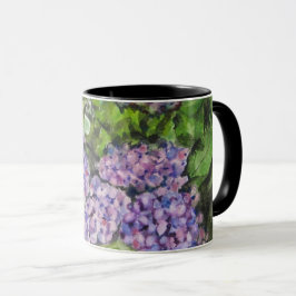 Hortensia Bloemen  Mok