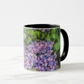 Hortensia Bloemen  Mok