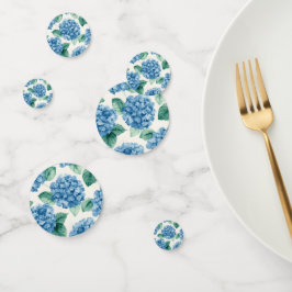 Hortensia Blues Bloemschildering in Waterverf Bota Confetti