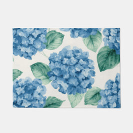 Hortensia Blues Bloemschildering in Waterverf Bota Deurmat