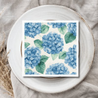 Hortensia Blues Bloemschildering in Waterverf Bota