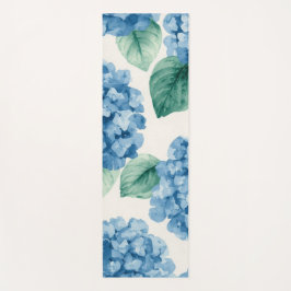 Hortensia Blues Bloemschildering in Waterverf Bota Yogamat