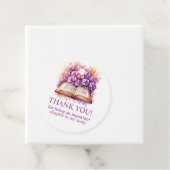 Hortensia Boek Thema Bedankjes Labels (In situ)