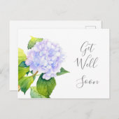 Hortensia Briefkaart (Voorkant / Achterkant)