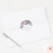 Hortensia Bruidsmeisjesfeest Sticker (Envelop)
