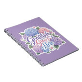 Hortensia: Dankbaarheid groeit hier Notitieboek (Rechterzijde)