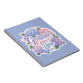 Hortensia: Dankbaarheid groeit hier Notitieboek (Rechterzijde)