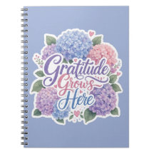 Hortensia: Dankbaarheid groeit hier