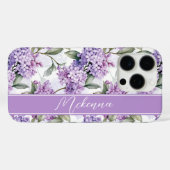 hortensia elegantie Case-Mate iPhone case (Achterkant (horizontaal))