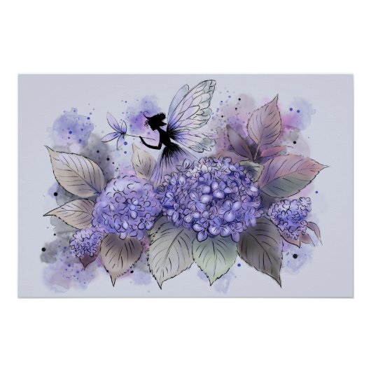 Hortensia Fee Perfect Poster (Voorkant)