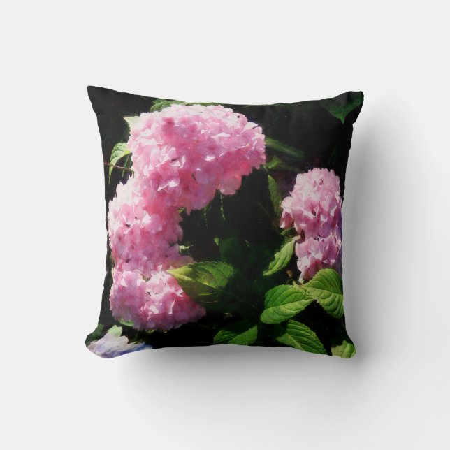 Hortensia in de zonneschijn kussen (Voorkant)