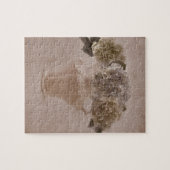 Hortensia In Een Vaas Legpuzzel (Horizontaal)