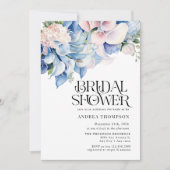 hortensia | Lelies Floral | VRIJGEZELLENFEEST Kaart (Voorkant)