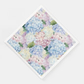 Hortensia Papieren Servetten (Hoek)