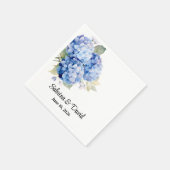 Hortensia Papieren Servetten (Hoek)