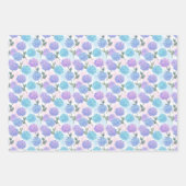  hortensia patroon inpakpapier vel (Voorkant 2)