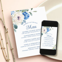 Hortensia Roos Bloem Moedersdag Brunch Menu