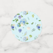 Hortensia Tafel Confetti Decoratie (Kleine voorkant)