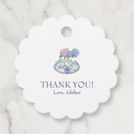 Hortensia Thee Feestje Bedankjes Labels