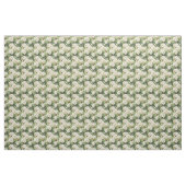 Hortensia waterverf bloem Boho retro bloemen Stof (Yard (91,4 cm))