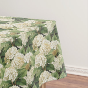 Hortensia waterverf bloem Boho retro bloemen Tafelkleed