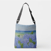 Hortensia's Aan De Zee Crossbody Tas (Voorkant)