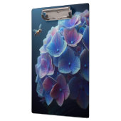 Hortensia's Floral Paarse en Blauw Klembord (Links)