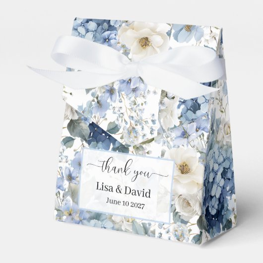 Hortensia's Geschenkdoos Bedankdoosjes (Voorkant Zijde)