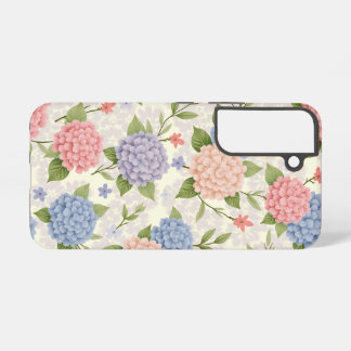 Hortensia's  samsung galaxy hoesje
