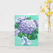 Hortensia's van Lugano Kaart (Gele Bloem)