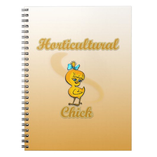 Horticultural Chick Notitieboek (Voorkant)