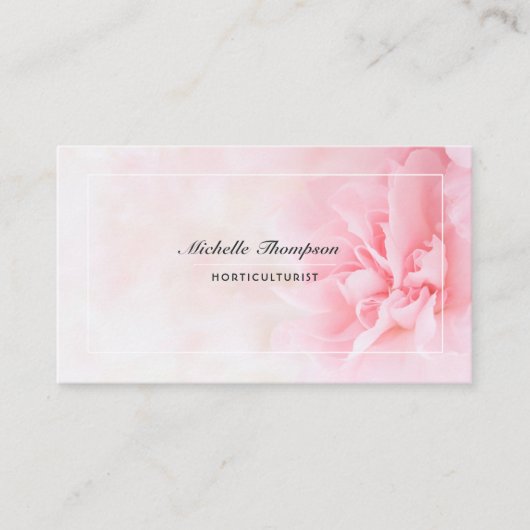 Horticulturist QR Code Visitekaartje (Voorkant)