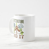 Horticultuur ik dig het koffiemok (Voorkant links)