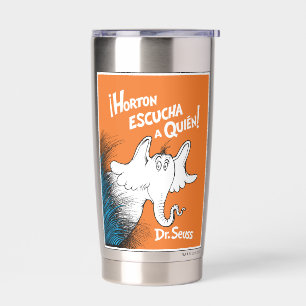 Horton Escucha A Quien Spaanse Boekomslag Geïsoleerde Drinkbeker