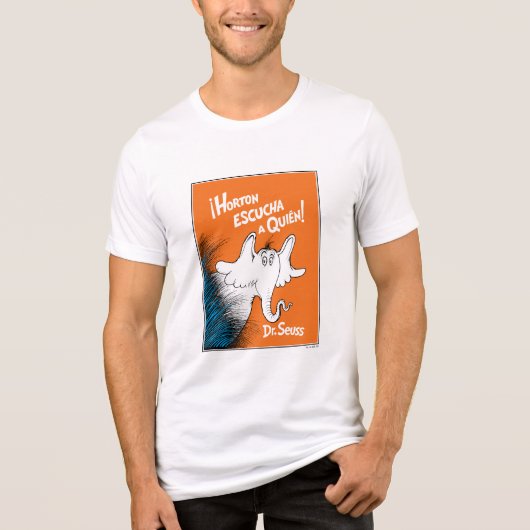 Horton Escucha A Quien Spaanse Boekomslag Tri-Blend Shirt (Voorkant)