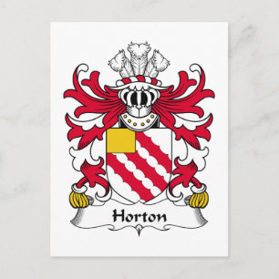 Horton Family Crest Briefkaart