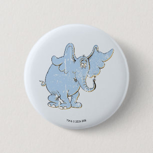 Horton Hears A Who Horton in nood Ronde Button 5,7 Cm
