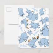 Horton Hears A Who Monkey Patroon Briefkaart (Voorkant / Achterkant)