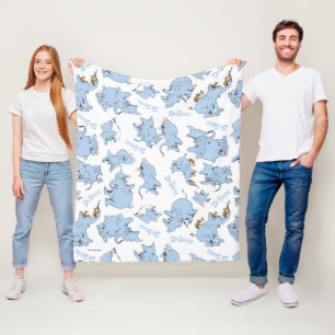 Horton Hears A Who Monkey Patroon Fleece Deken