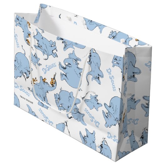 Horton Hears A Who Monkey Patroon Groot Cadeauzakje (Voorkant Gekanteld)