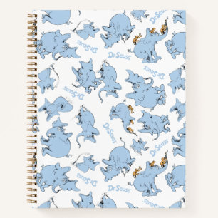 Horton Hears A Who Monkey-patroon Notitieboek